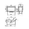 Recuperador I90E 15kW - Desenho Técnico