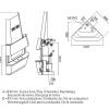 Lareira a Pellets Giotto 12 - Desenho Técnico