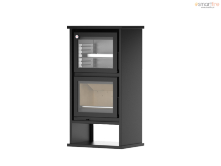 Salamandra a Lenha com Forno Solzaima M12F Eco 7.8 kW -