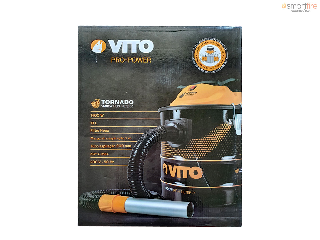 Aspirador de ceniza VITO de 1400 w