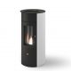 Salamandra a Pellets Trinity Hermética 10.5 kW - Branco