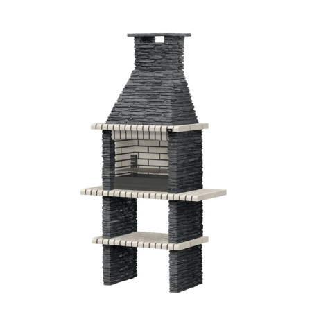 Churrasqueira Piódão Xisto/1L com Mini-Bancadas Collippo