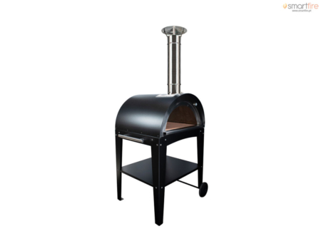 Forno a lenha portátil Junior Chef da Bellido - Preto