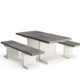 Conjunto de Mesa + Bancos - Pick & Nick Kitaway T00632