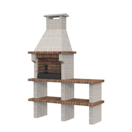 Churrasqueira Braga P110/2 com Bancada - Collippo