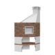Forno a Lenha Batalha CF105CA de Canto Collippo