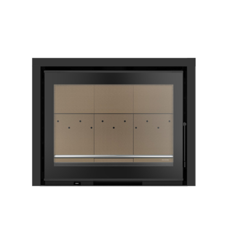Recuperador de Calor a Lenha Iaco Vitro Eco 80 10.7 kW - Solzaima