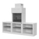 Conjunto de churrasqueira Vilamoura 056T c/ Bancadas Collippo