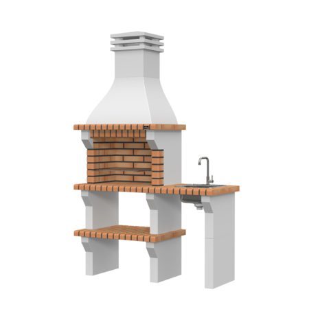 Churrasqueira Barcelos com Mini-Bancada e Lava-Loiças Collippo