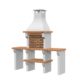Churrasqueira Silves c/ 2 Mini-Bancadas Collippo
