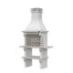 Churrasqueira Seia 011/1L c/ Mini-Bancadas Collippo