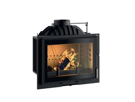 Recuperador de Calor a Lenha Philos 700 Grande Ângulo 12kW (Foyer) - Invicta