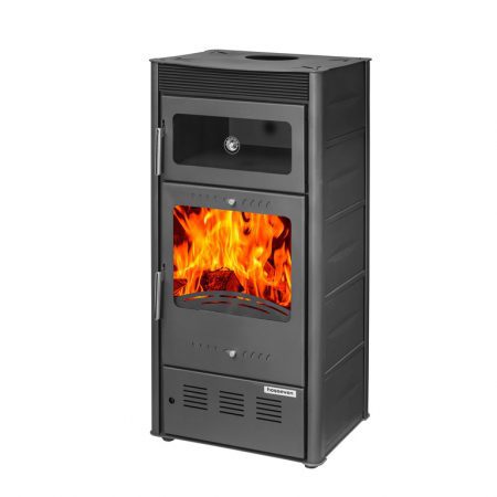 Salamandra a Lenha Rose com Forno 7.8 kW - Hosseven