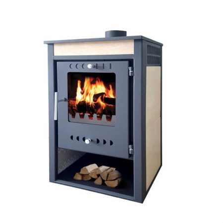 Salamandra a Lenha Beca Ceramic 8 kW - Polar