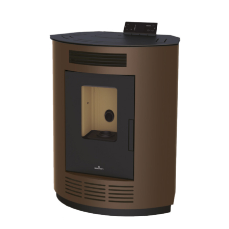Salamandra a Pellets Canalizável Nina 8 kW - Bio-Bronpi