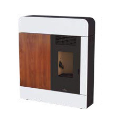 Salamandra Canalizável Dora 10 kW - Bio Bronpi