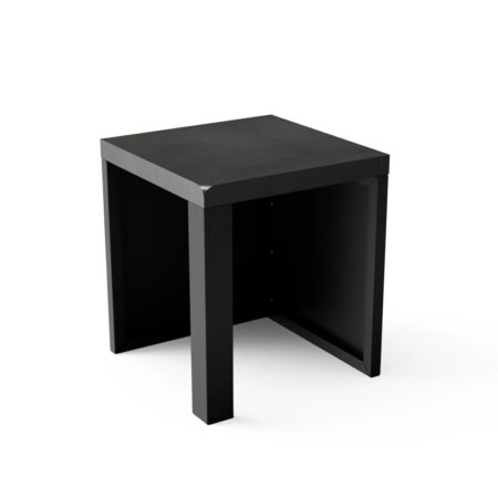 Módulo Bancada KITAWAY Canto Quadrado Preto 71 cm altura