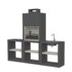 Churrasqueira Maia Modul60PT/4LL2 com Bancada e Lava-Loiça - Collippo