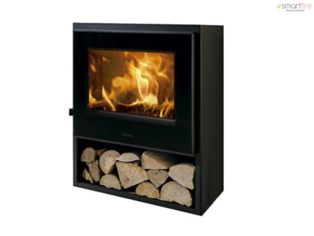 Salamandra Panadero Borneo S com Lenheiro Fechado 5.8kW PANADERO