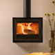 Salamandra a Lenha Wanders 2060-2068-2075 F Black Edition Wall
