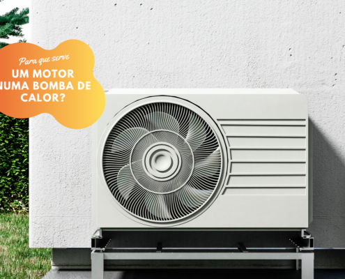 Para que serve um motor numa bomba de calor?