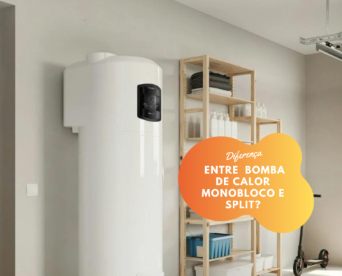 Qual a diferença entre uma Bomba de Calor Monobloco e Split?