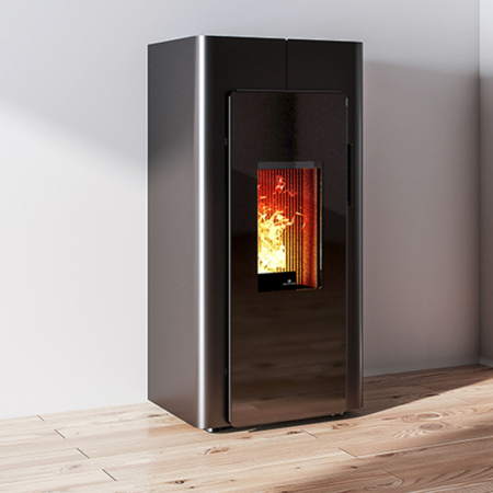 Salamandra a Pellets – Fogo Montanha Urban 10 Estanque