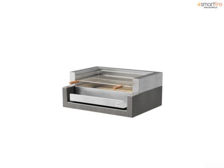 Churrasqueira Kitaway Liso Inox Cinza/Branco - Volante