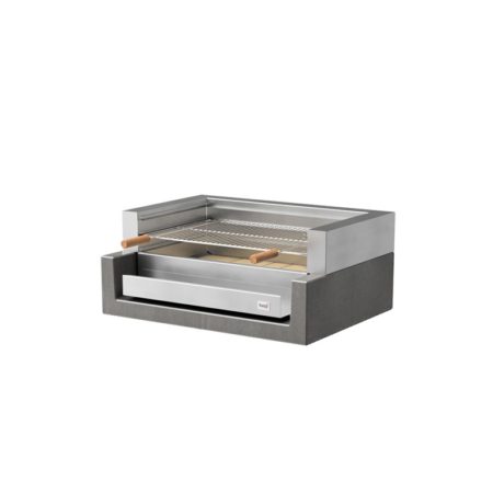 Churrasqueira Kitaway Liso Inox Cinza/Branco - Volante