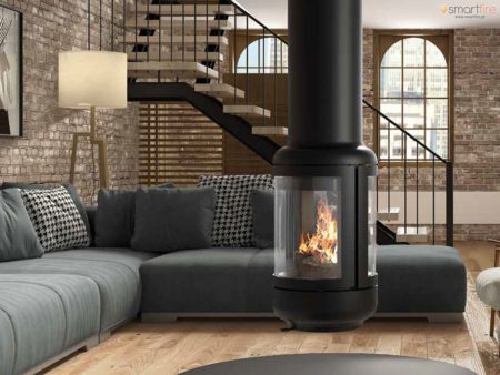 Lareira Rocal Vesta Central 8.6kW
