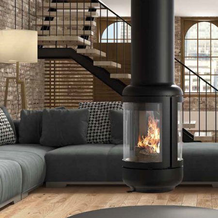 Lareira Rocal Vesta Central 8.6kW