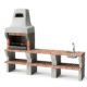 Churrasqueira Palermo Pack 1 - Movelar