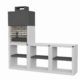 Conjunto de Churrasqueira Maia com Bancadas Modul60P/4