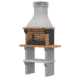Churrasqueira Faro 076/1LECC com Mini-Bancadas Collippo