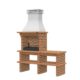 Churrasqueira Gaia T70/2 com Bancada Collippo