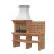 Churrasqueira Gaia T70/2PT com Bancada Collippo