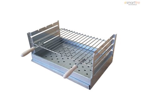 Grelhador em inox com Grelha 50 / 60 / 70 / 80 / 100 cm