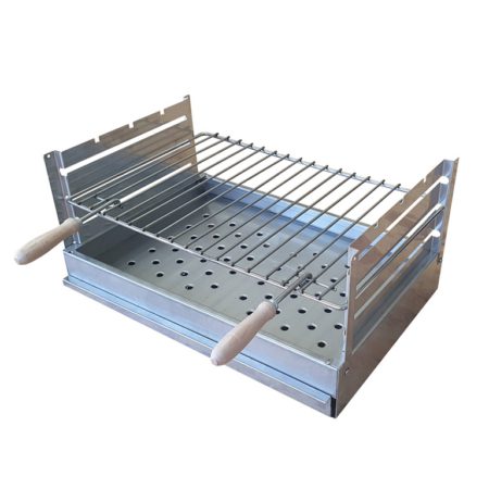 Grelhador em inox com Grelha 50 / 60 / 70 / 80 / 100 cm