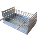 Grelhador em inox com Grelha 50 / 60 / 70 / 80 / 100 cm