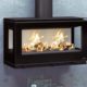 Salamandra Cairo 90 3 C Box Pousar/Pendurar 13kW Bronpi