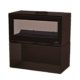 Salamandra Cairo 110 Box com Lenheiro 15kW Bronpi