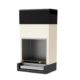Churrasqueira Kitaway Inox Liso Preto/Branco - Volante