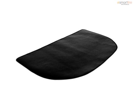 Tapete Semi-Circular Ignífugo para Lareiras e Salamandras 80x50 Texfire