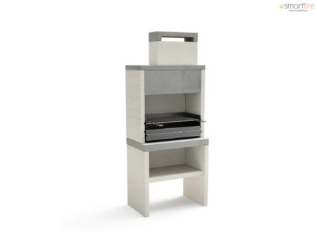 Churrasqueira Plan 1 Plus Full/Max (lenha/carvão) Inox