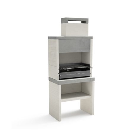 Churrasqueira Plan 1 Plus Full/Max (lenha/carvão) Inox