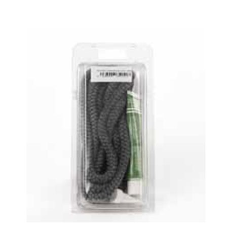 Kit de Reparação Bronpi – Cordão Cerâmico Preto (2,5 m) + Silicone
