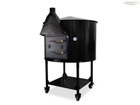 Forno a Lenha Bidão Chapa 85 / 95 / 105 / 115 / 125 / 135 / 145 / 165 cm PRC