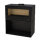Salamandra Bimba 90 com Lenheiro 15kW Bronpi