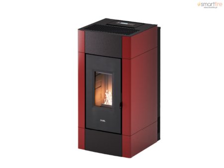 Salamandra a Pellets Cristal Plus 9kW (Canalizável) Cadel