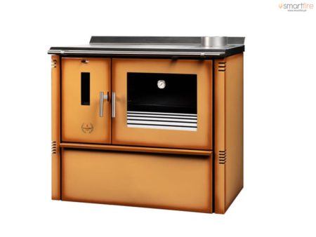 Fogão esmaltado castanho PV 6.8 kW Oliveirinha